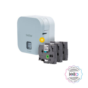 Rotuladora eletrônica portátil P-Touch Cube – Brother PTP300BTBP